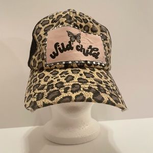 Wild child stylish cap